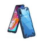 Carcasa Ringke Fusion X Samsung Galaxy A70 (2019) Space Blue 2 - lerato.ro